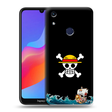 Силиконовый противоударный чехол на Huawei Honor 8A с принтом One Piece Ван Пис