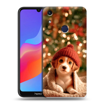Силиконовый противоударный чехол на Huawei Honor 8A с принтом Новый год Силиконовый противоударный чехол на Huawei Honor 8A с принтом Новый год