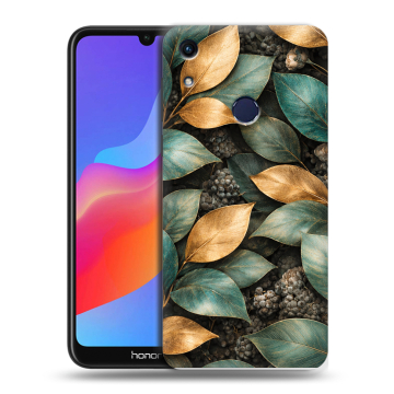 Силиконовый противоударный чехол на Huawei Honor 8A с принтом женский