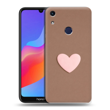 Силиконовый противоударный чехол на Huawei Honor 8A с принтом женский