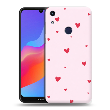 Силиконовый противоударный чехол на Huawei Honor 8A с принтом для девочек