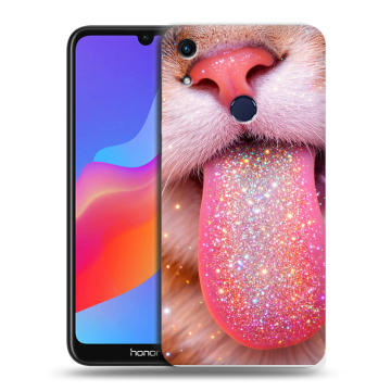 Силиконовый противоударный чехол на Huawei Honor 8A с принтом для девочек