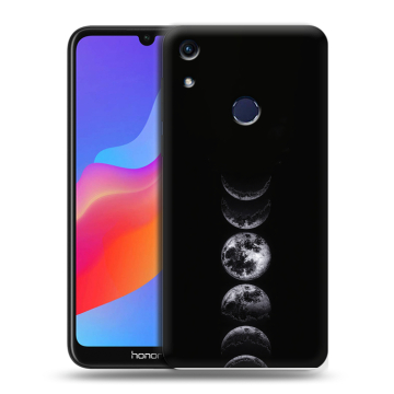 Силиконовый противоударный чехол на Huawei Honor 8A с принтом женский