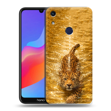 Силиконовый противоударный чехол на Huawei Honor 8A с принтом женский