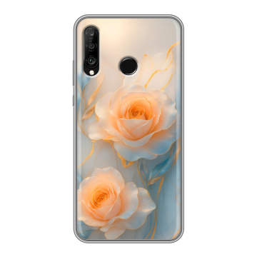 Силиконовый чехол на Huawei P30 Lite с принтом Женский