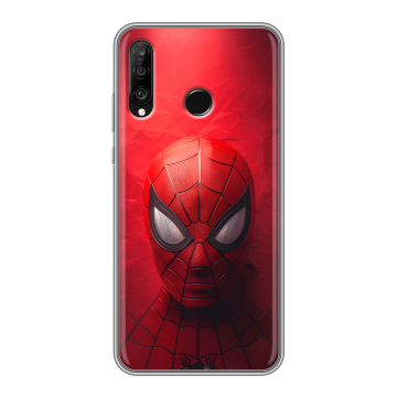 Силиконовый чехол на Huawei P30 Lite с принтом Spiderman Человек паук