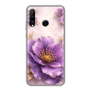 Силиконовый чехол на Huawei P30 Lite с принтом женский Силиконовый чехол на Huawei P30 Lite с принтом женский