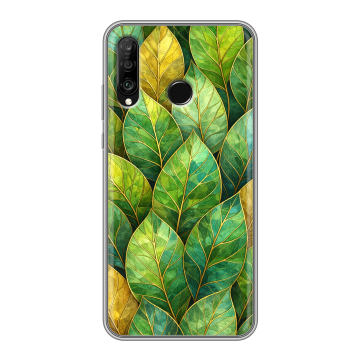 Силиконовый чехол на Huawei P30 Lite с принтом женский Силиконовый чехол на Huawei P30 Lite с принтом женский