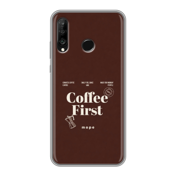 Силиконовый чехол на Huawei P30 Lite с принтом женский Силиконовый чехол на Huawei P30 Lite с принтом женский