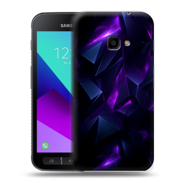 Пластиковый чехол на Samsung Galaxy Xcover 4 с принтом Абстракиция