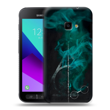 Пластиковый чехол на Samsung Galaxy Xcover 4 с принтом Гарри Поттер Harry Potter
