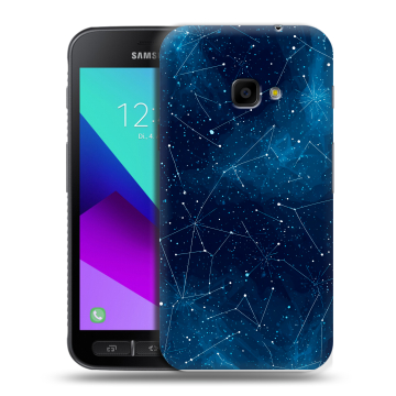 Пластиковый чехол на Samsung Galaxy Xcover 4 с принтом Космос звезды Пластиковый чехол на Samsung Galaxy Xcover 4 с принтом Космос звезды