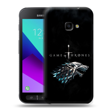 Пластиковый чехол на Samsung Galaxy Xcover 4 с принтом Игра Престолов Game Thrones