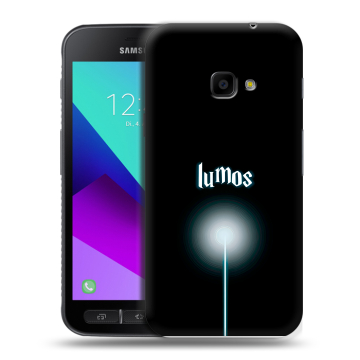 Пластиковый чехол на Samsung Galaxy Xcover 4 с принтом Harry Potter Гарри Поттер