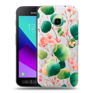 Пластиковый чехол на Samsung Galaxy Xcover 4 с принтом женский Пластиковый чехол на Samsung Galaxy Xcover 4 с принтом женский