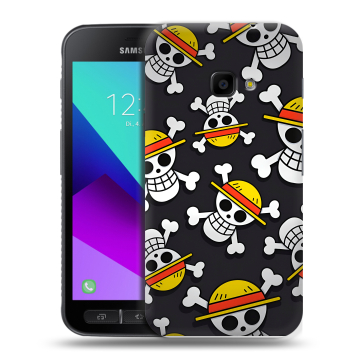 Пластиковый чехол на Samsung Galaxy Xcover 4 с принтом One Piece Ван Пис Пластиковый чехол на Samsung Galaxy Xcover 4 с принтом One Piece Ван Пис