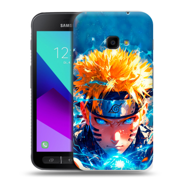 Пластиковый чехол на Samsung Galaxy Xcover 4 с принтом Аниме Наруто Naruto