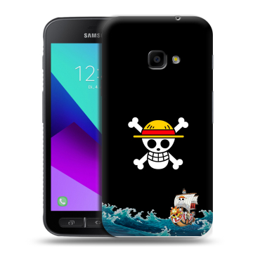 Пластиковый чехол на Samsung Galaxy Xcover 4 с принтом One Piece Ван Пис