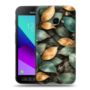 Пластиковый чехол на Samsung Galaxy Xcover 4 с принтом женский