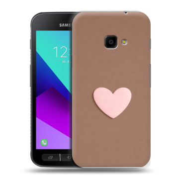 Пластиковый чехол на Samsung Galaxy Xcover 4 с принтом женский