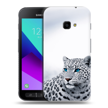 Пластиковый чехол на Samsung Galaxy Xcover 4 с принтом женский