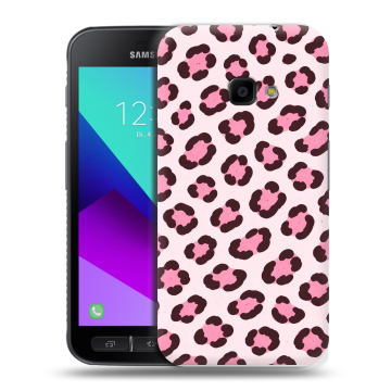 Пластиковый чехол на Samsung Galaxy Xcover 4 с принтом для девочек