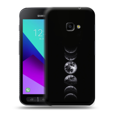 Пластиковый чехол на Samsung Galaxy Xcover 4 с принтом женский