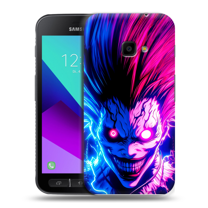 Пластиковый чехол на Samsung Galaxy Xcover 4 с принтом Death note Тетрадь смерти Пластиковый чехол на Samsung Galaxy Xcover 4 с принтом Death note Тетрадь смерти