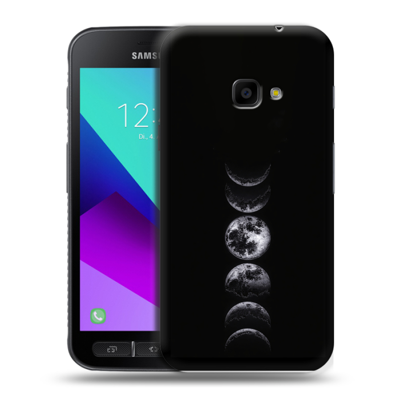 Пластиковый чехол на Samsung Galaxy Xcover 4 с принтом женский Пластиковый чехол на Samsung Galaxy Xcover 4 с принтом женский
