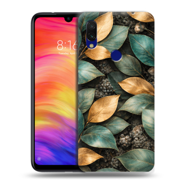 Силиконовый противоударный чехол на Xiaomi RedMi 7 с принтом женский Силиконовый противоударный чехол на Xiaomi RedMi 7 с принтом женский