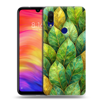 Силиконовый противоударный чехол на Xiaomi RedMi 7 с принтом женский Силиконовый противоударный чехол на Xiaomi RedMi 7 с принтом женский