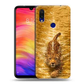 Силиконовый противоударный чехол на Xiaomi RedMi 7 с принтом женский Силиконовый противоударный чехол на Xiaomi RedMi 7 с принтом женский