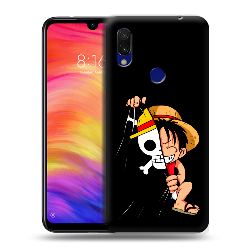 Пластиковый чехол на Xiaomi RedMi 7 с принтом One Piece Ван Пис Пластиковый чехол на Xiaomi RedMi 7 с принтом One Piece Ван Пис