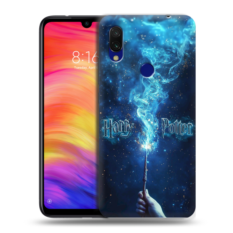 Пластиковый чехол на Xiaomi RedMi 7 с принтом Harry Potter Гарри Поттер Пластиковый чехол на Xiaomi RedMi 7 с принтом Harry Potter Гарри Поттер