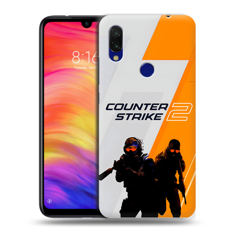 Пластиковый чехол на Xiaomi RedMi 7 с принтом Counter Strike Пластиковый чехол на Xiaomi RedMi 7 с принтом Counter Strike