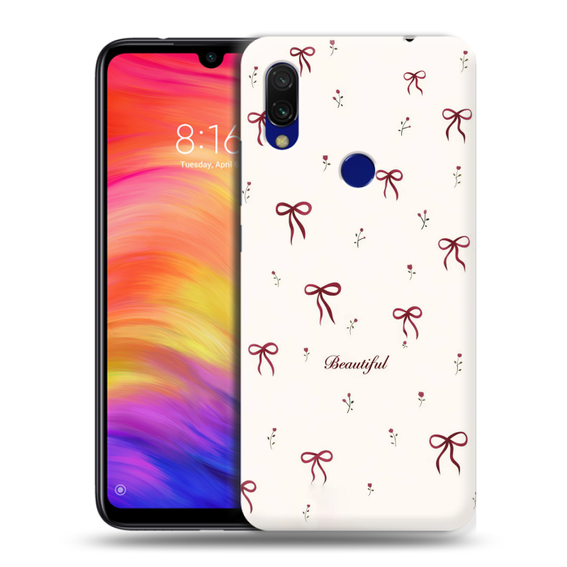Пластиковый чехол на Xiaomi RedMi 7 с принтом для девочек Пластиковый чехол на Xiaomi RedMi 7 с принтом для девочек