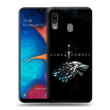 Силиконовый чехол на Samsung Galaxy A20 с принтом Игра Престолов Game Thrones Силиконовый чехол на Samsung Galaxy A20 с принтом Игра Престолов Game Thrones
