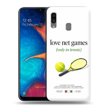 Силиконовый чехол на Samsung Galaxy A20 с принтом для девочек Силиконовый чехол на Samsung Galaxy A20 с принтом для девочек
