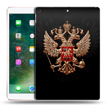 Силиконовый чехол на планшета Ipad Air (2019) с принтом Герб России Силиконовый чехол на планшета Ipad Air (2019) с принтом Герб России