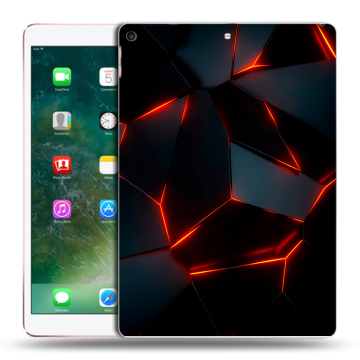 Силиконовый чехол на планшета Ipad Air (2019) с принтом Яркие абстракции Силиконовый чехол на планшета Ipad Air (2019) с принтом Яркие абстракции