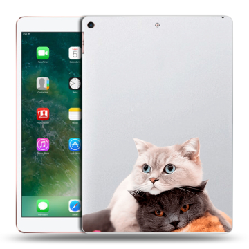 Силиконовый чехол на планшета Ipad Air (2019) с принтом Кошки Силиконовый чехол на планшета Ipad Air (2019) с принтом Кошки