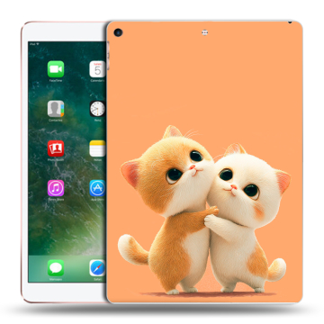 Силиконовый чехол на планшета Ipad Air (2019) с принтом Милые котики Силиконовый чехол на планшета Ipad Air (2019) с принтом Милые котики