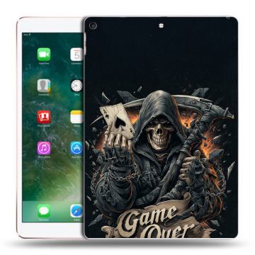 Силиконовый чехол на планшета Ipad Air (2019) с принтом Скелет карты Силиконовый чехол на планшета Ipad Air (2019) с принтом Скелет карты
