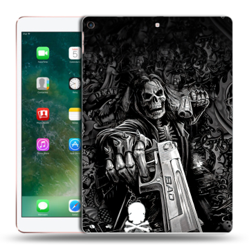 Силиконовый чехол на планшета Ipad Air (2019) с принтом Скелет Силиконовый чехол на планшета Ipad Air (2019) с принтом Скелет