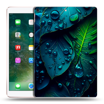 Силиконовый чехол на планшета Ipad Air (2019) с принтом Листья Силиконовый чехол на планшета Ipad Air (2019) с принтом Листья