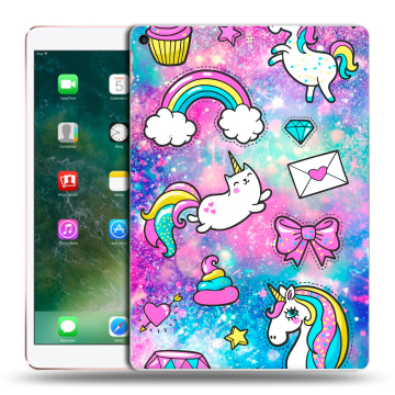 Силиконовый чехол на Ipad Air (2019) с принтом Единороги
