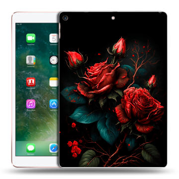 Силиконовый чехол на Ipad Air (2019) с принтом Розы красные Силиконовый чехол на Ipad Air (2019) с принтом Розы красные