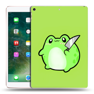 Силиконовый чехол на Ipad Air (2019) с принтом Лягушенок