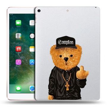 Силиконовый чехол на Ipad Air (2019) с принтом Плюшевый медведь