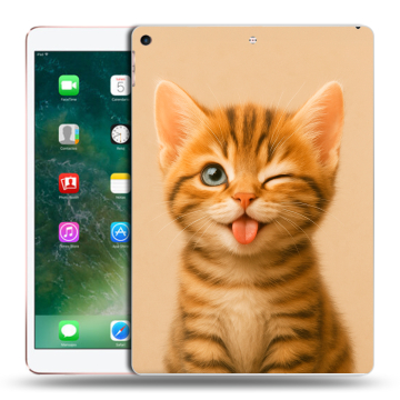 Силиконовый чехол на Ipad Air (2019) с принтом котенок